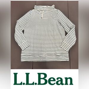 L.L. Bean Striped Sweatshirt